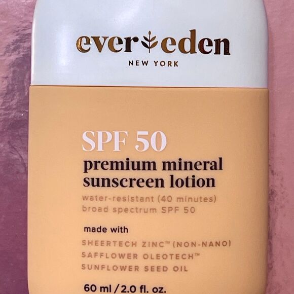 Evereden SPF 50 Mineral Sunscreen Lotion 60ml Broad Spectrum Water-Resistant - Picture 2 of 7